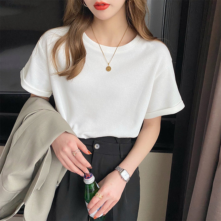 Dame Casual Comfort Tee Stilla