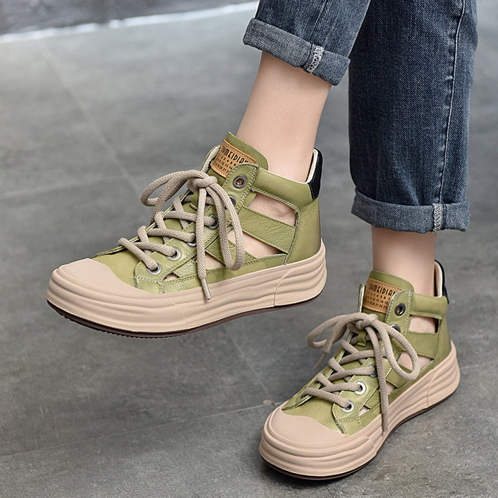 Dame Høje Sneakers i moderne design med åndbare indsatser Stilla