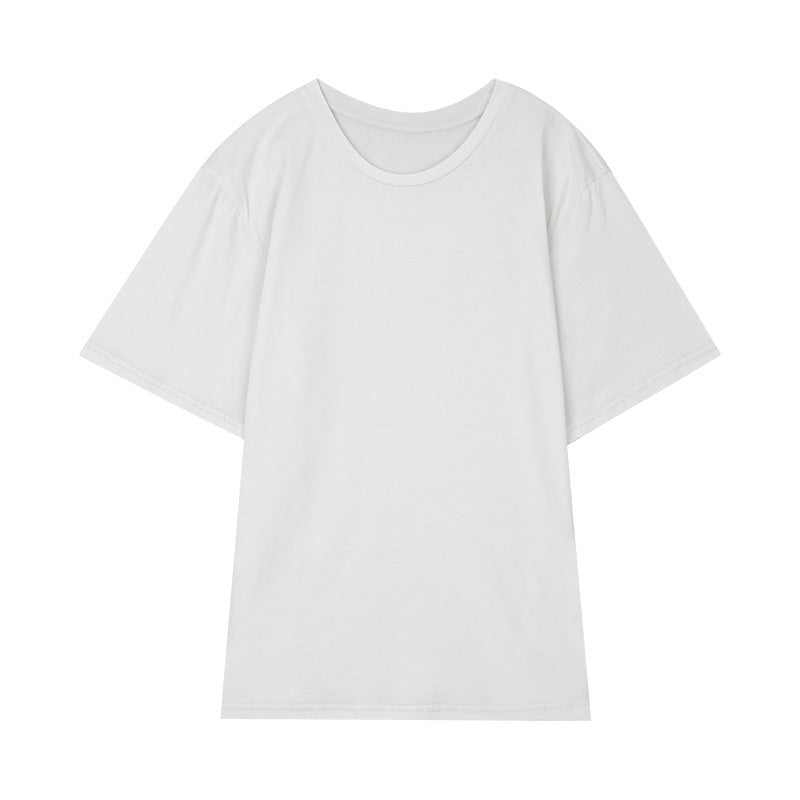 Dame afslappet T-shirt med overdimensioneret snit og blødt bomuldsmateriale Stilla