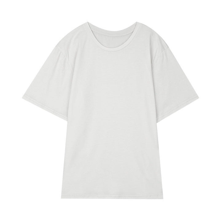 Dame afslappet T-shirt med overdimensioneret snit og blødt bomuldsmateriale Stilla