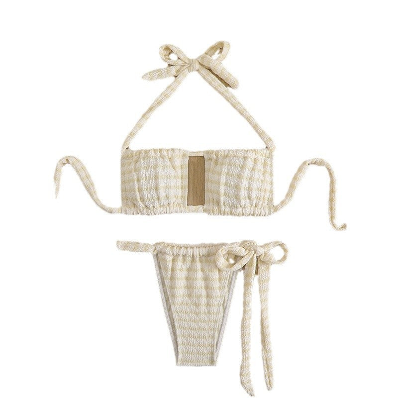 Dame Strappy Cut-Out Bikini Sæt Stilla