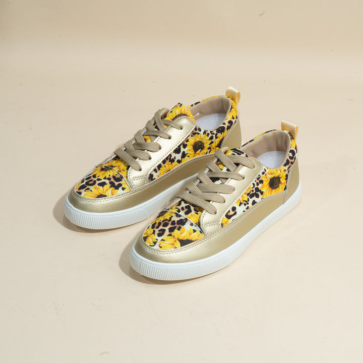 Dame Sneakers med floral og dyredesign lavet af skridsikkert materiale Stilla