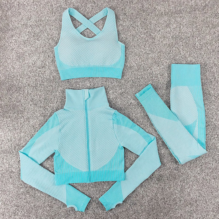 Dame Funktions-Activewear-Sæt med åndbart design Stilla