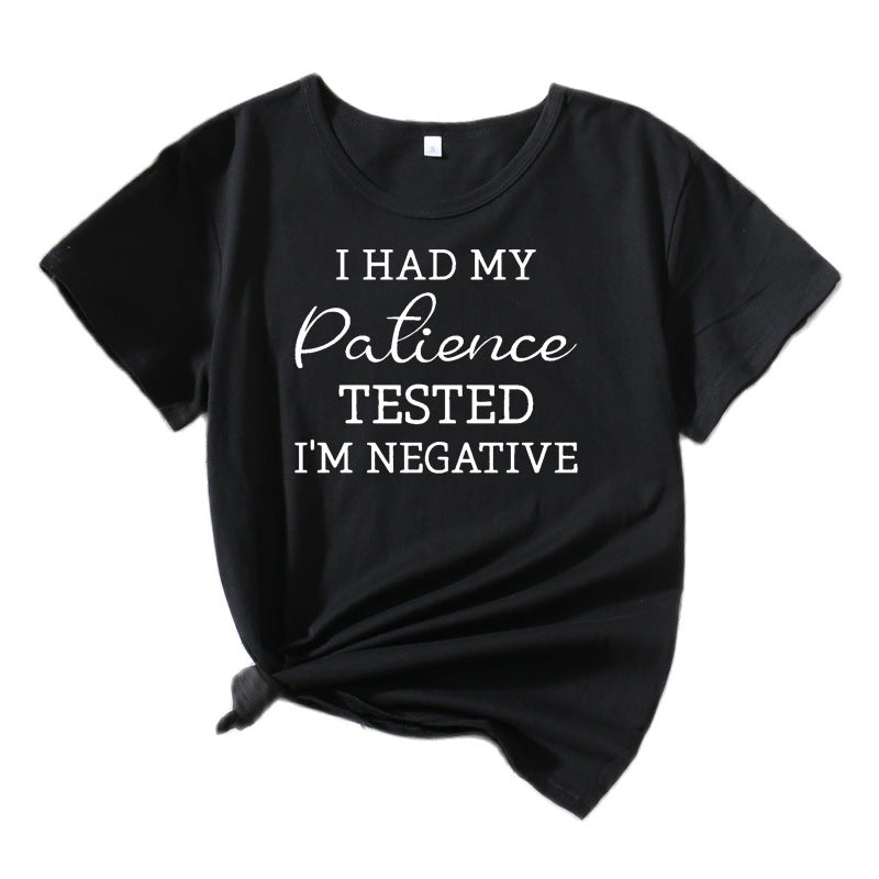 Dame Fritids Humor T-shirt Stilla 1751262452
