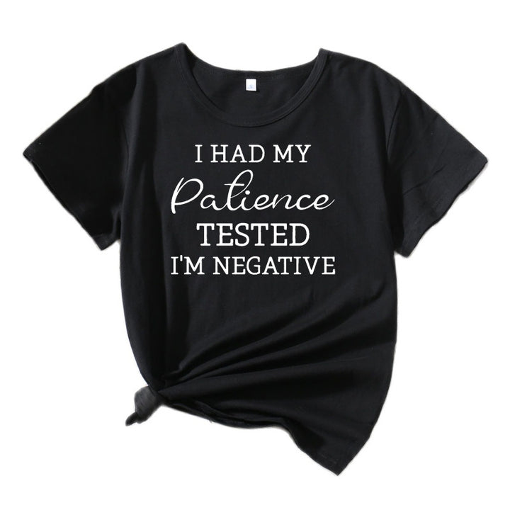 Dame Fritids Humor T-shirt Stilla 1751262452