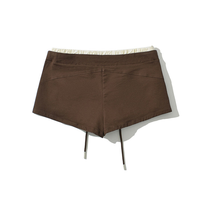 Dame fritidsshorts med elastisk talje og justerbar snor Stilla