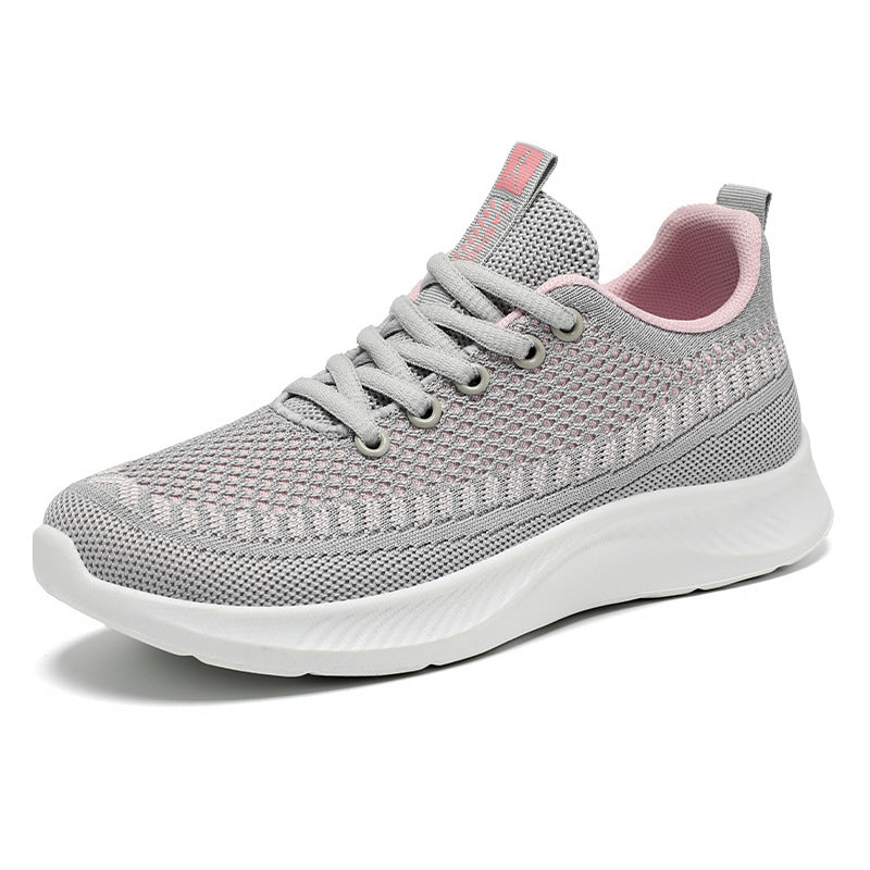 Dame Sporty Åndbare Sneakers med elastisk Overdel Stilla