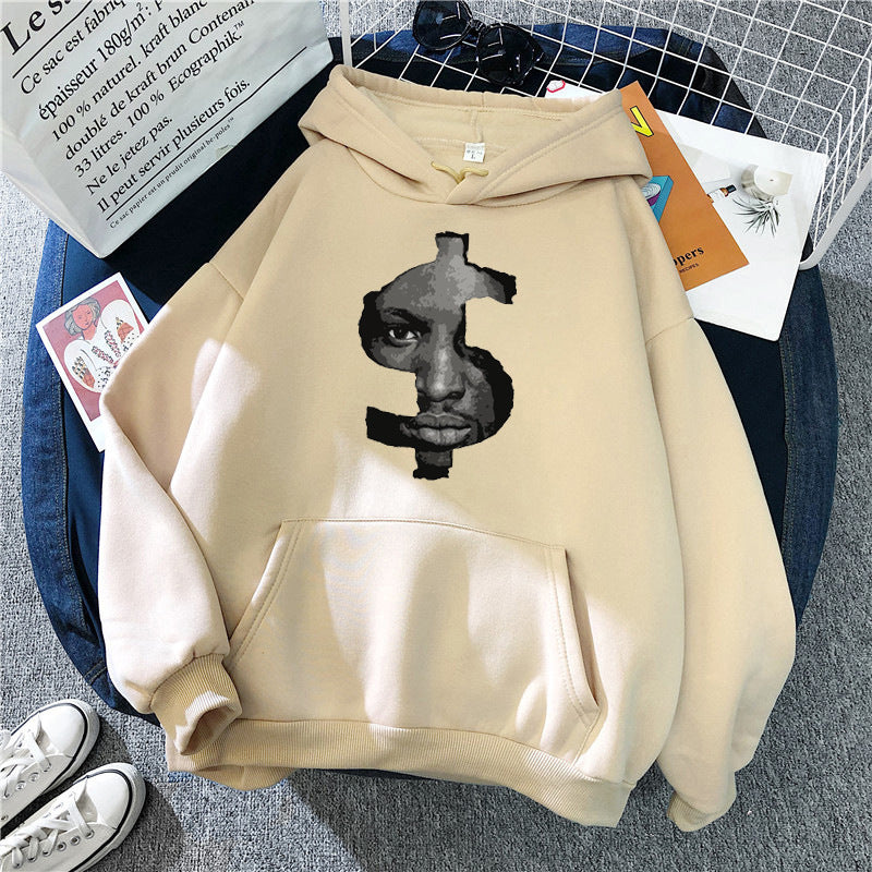 Kvindernes hoodie med markant grafisk print Skovae