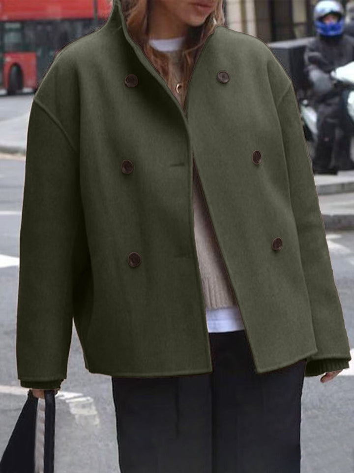 Stilla | Oversized modejakke med knaplukning