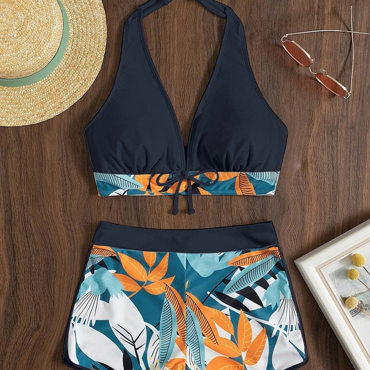 Dame Sporty Bikini med modemæssig skæring Skovae