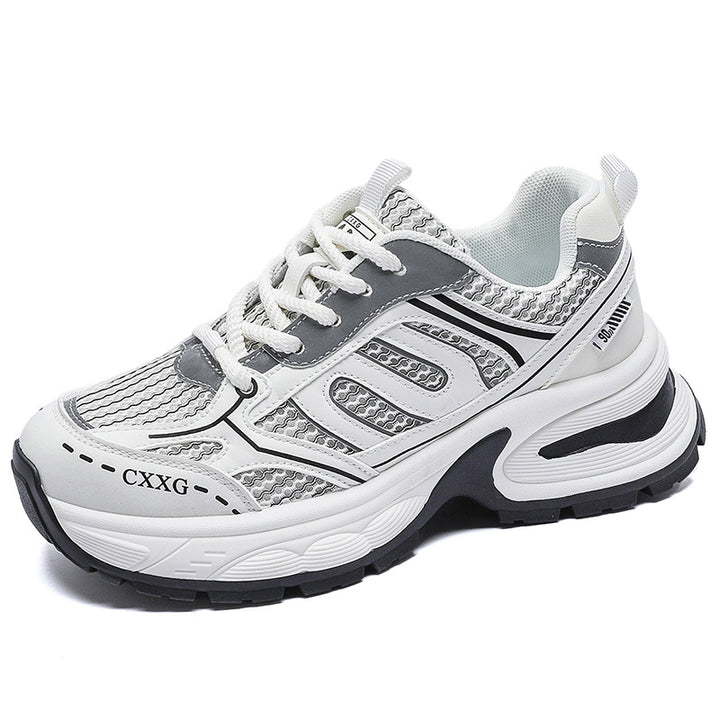 Dame Sporty Sneakers med åndbar mesh-overflade og dämpende sålprofil Stilla