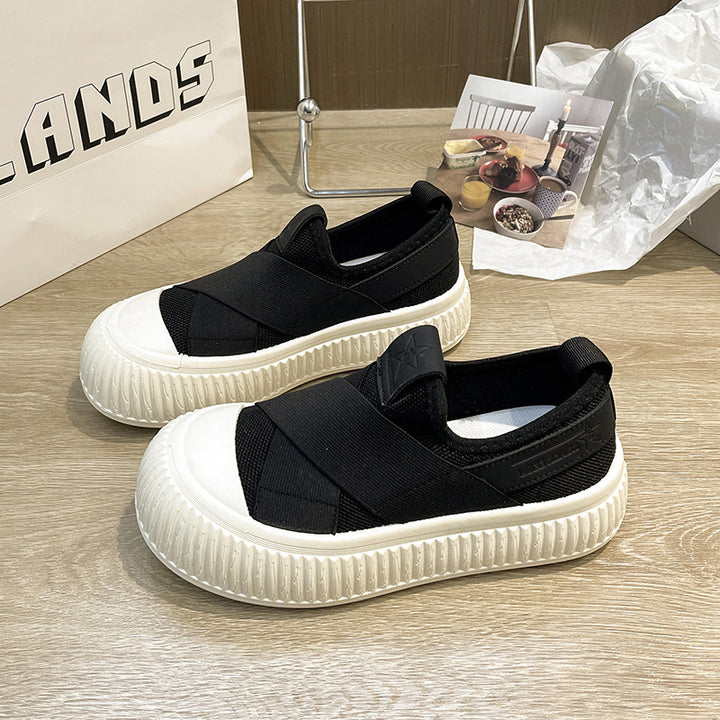 Dame Elegante Slip-On Sneakers med skridsikker sål og blødt overmateriale Stilla