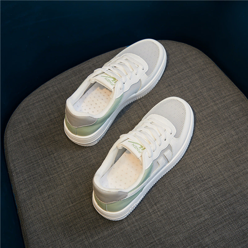 Dame sneakers i moderne design med farverige accenter og åndbar struktur Stilla