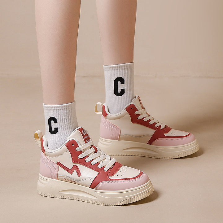 Dame High-Top Sneakers med innovativ støddæmpningsteknologi og moderne design Stilla