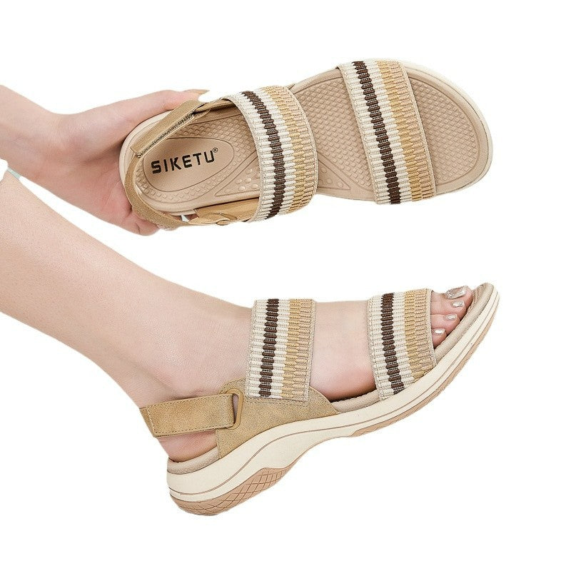 Damer Komfortable Sandaler med justerbare remme Stilla