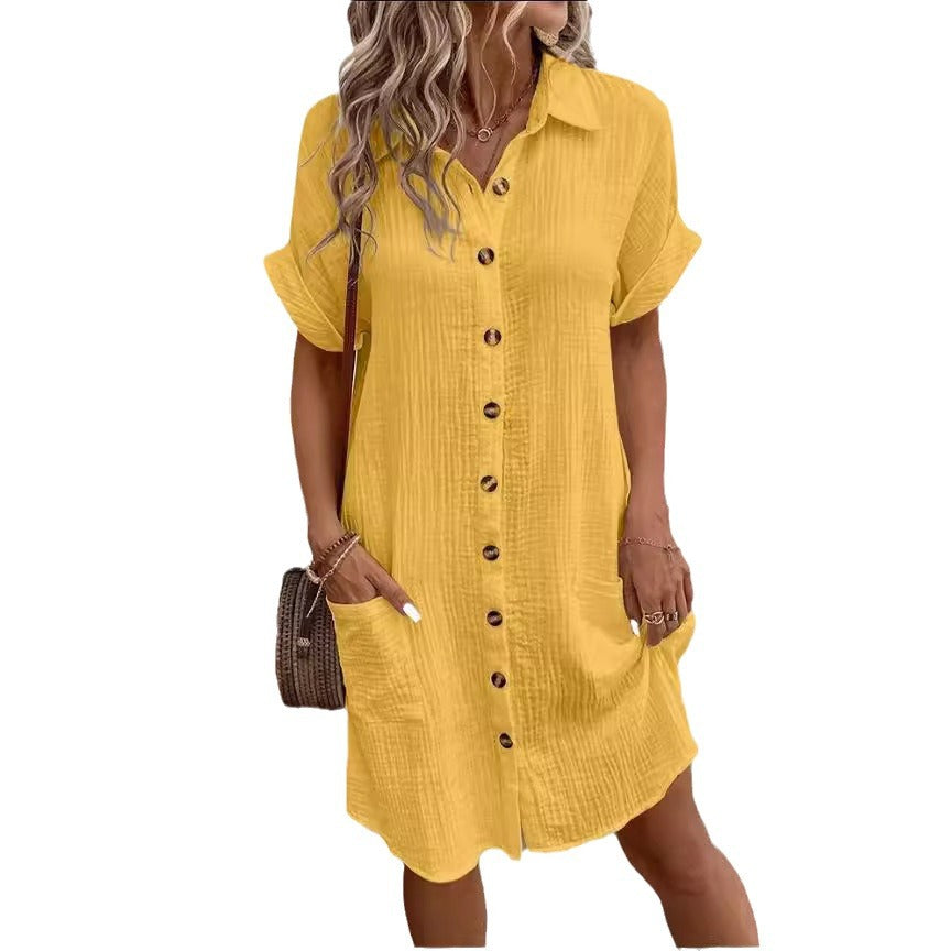 Dame Knælange Overshirt Kjole Stilla