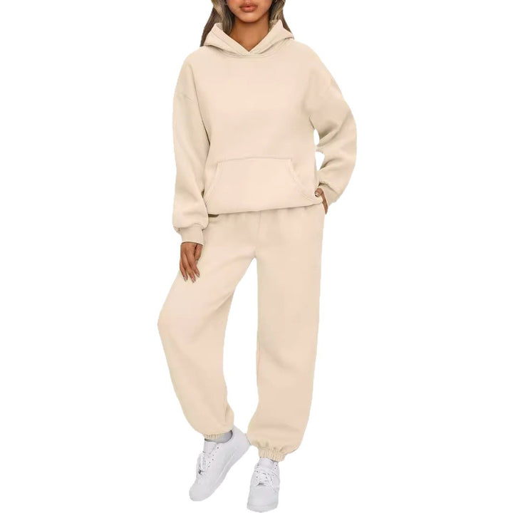 Kvinders hyggelige sweater og jogger sæt Skovae