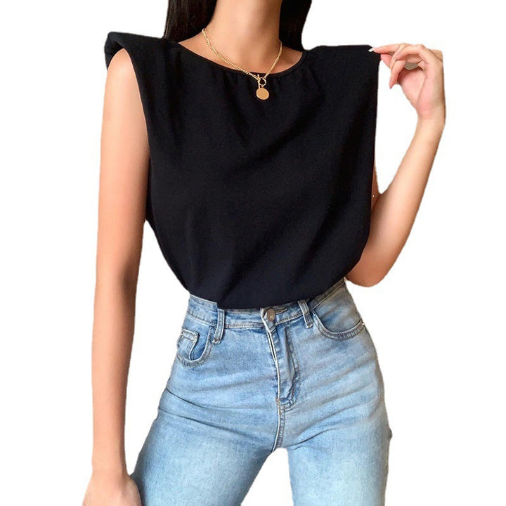 Damer Fashion Top med skulderfri design og trendy snit Stilla