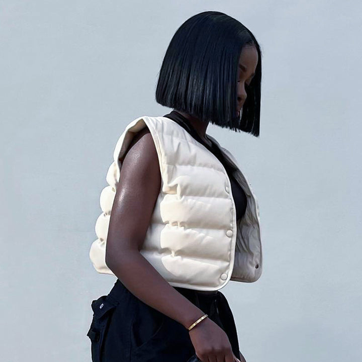 Femme Isoleret Ærmeløs Puffer Vest Stilla