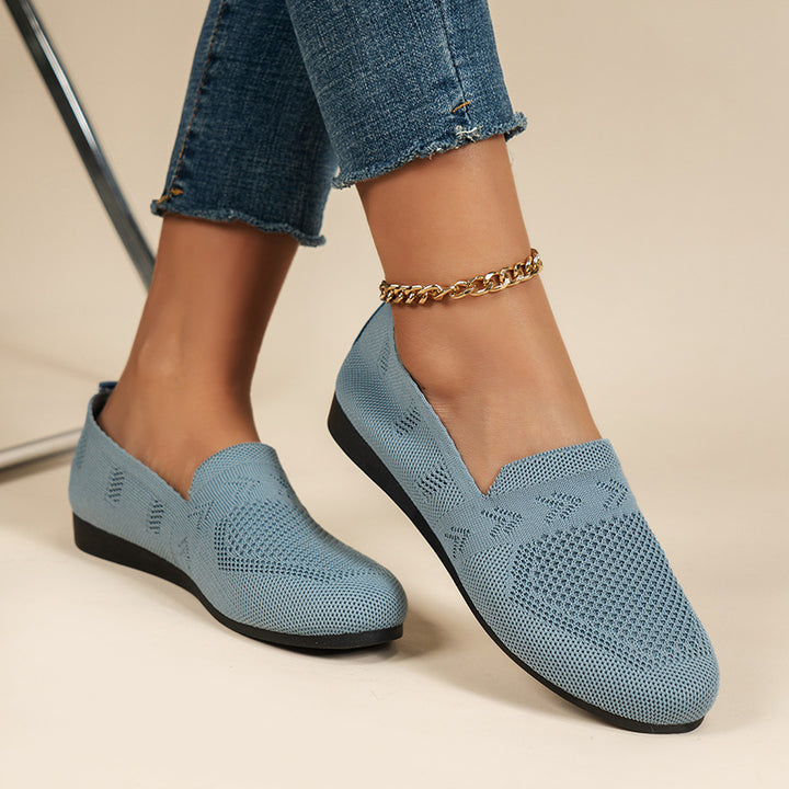Dame åndbare Slip-On Sneakers Stilla