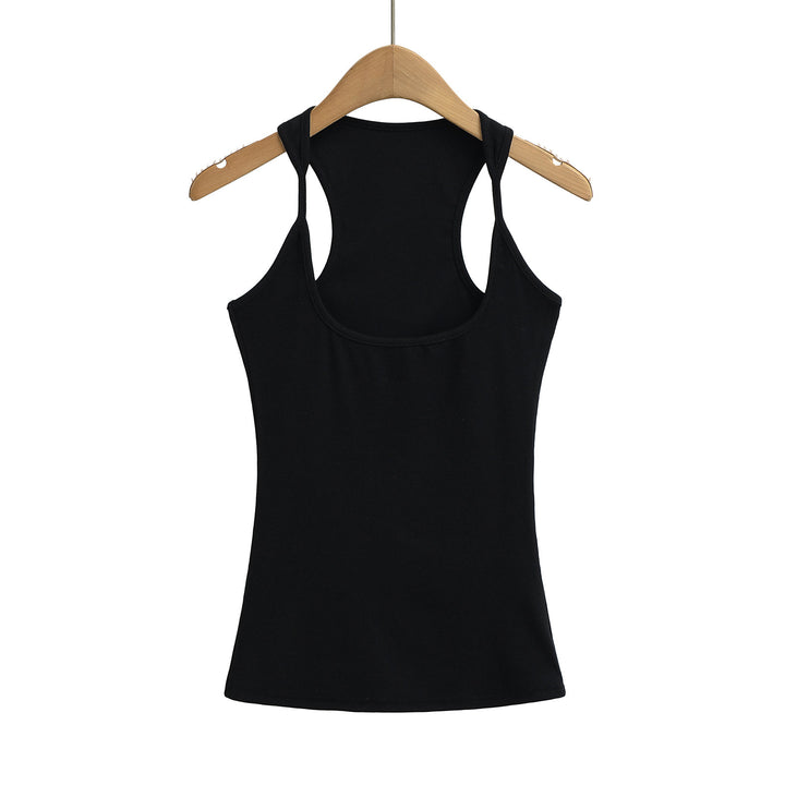 Dame tanktop med racerback-design og åndbart stretchmateriale Stilla