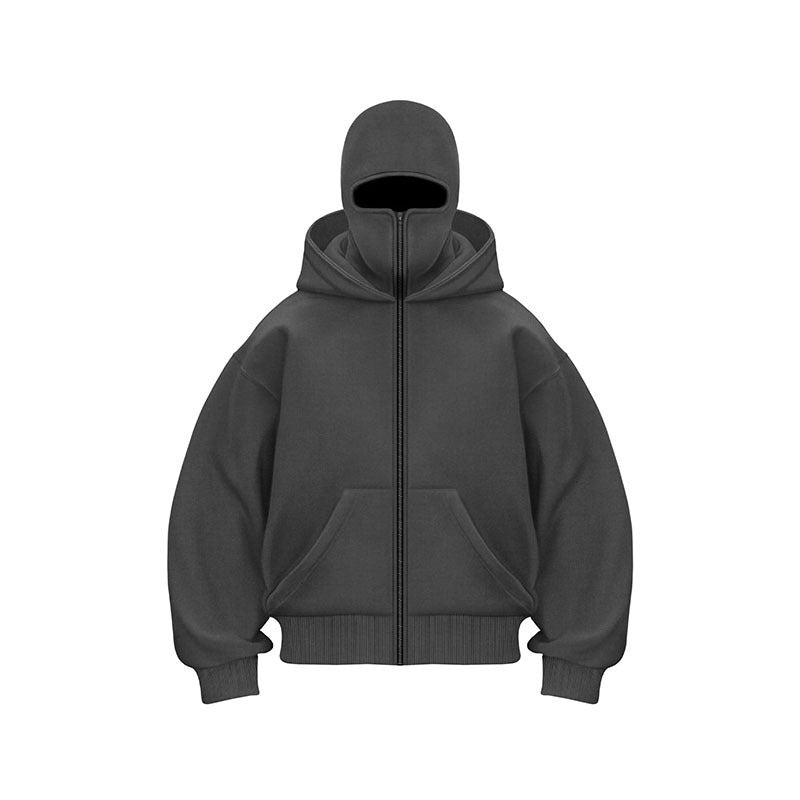 Kvinders hoodie med innovativt design og praktisk lynlås Skovae
