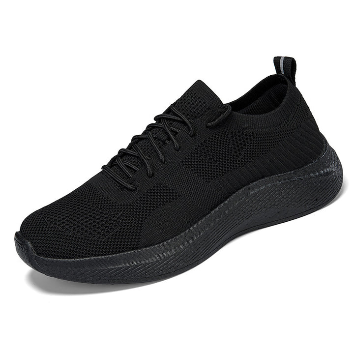 Unisex nan let strik-sneaker med anatomisk tåboks, polstret hælledelse og stødabsorberende let sål Skovae