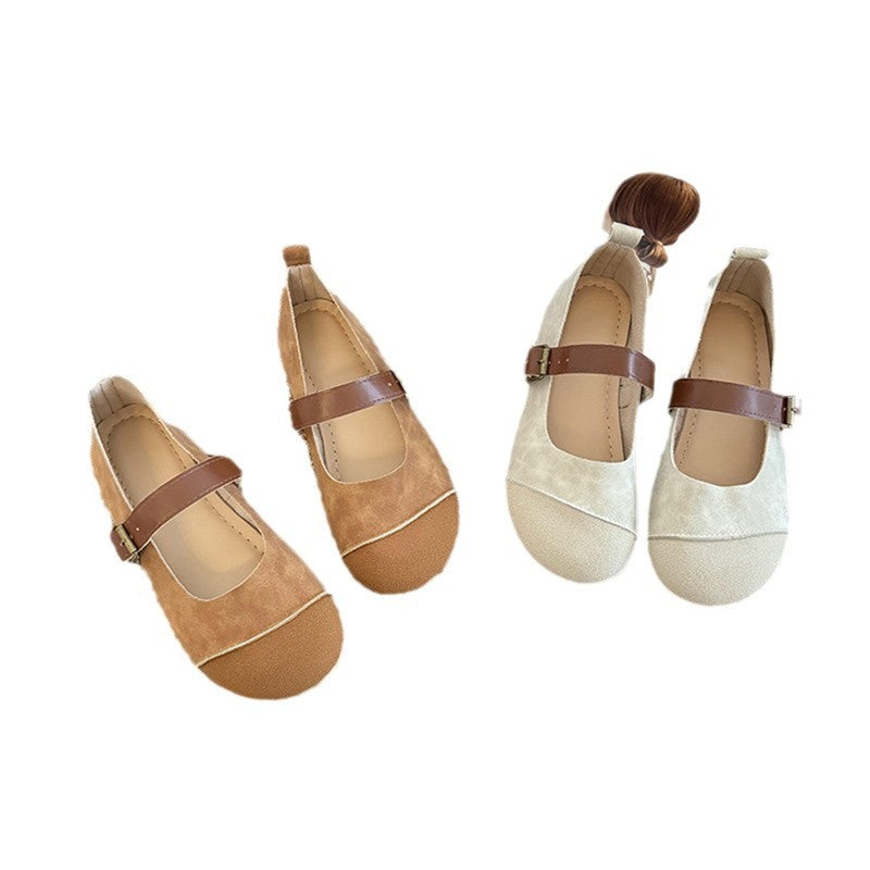 Damer Ballerinaer med Scroll-design og skridsikker sål Stilla