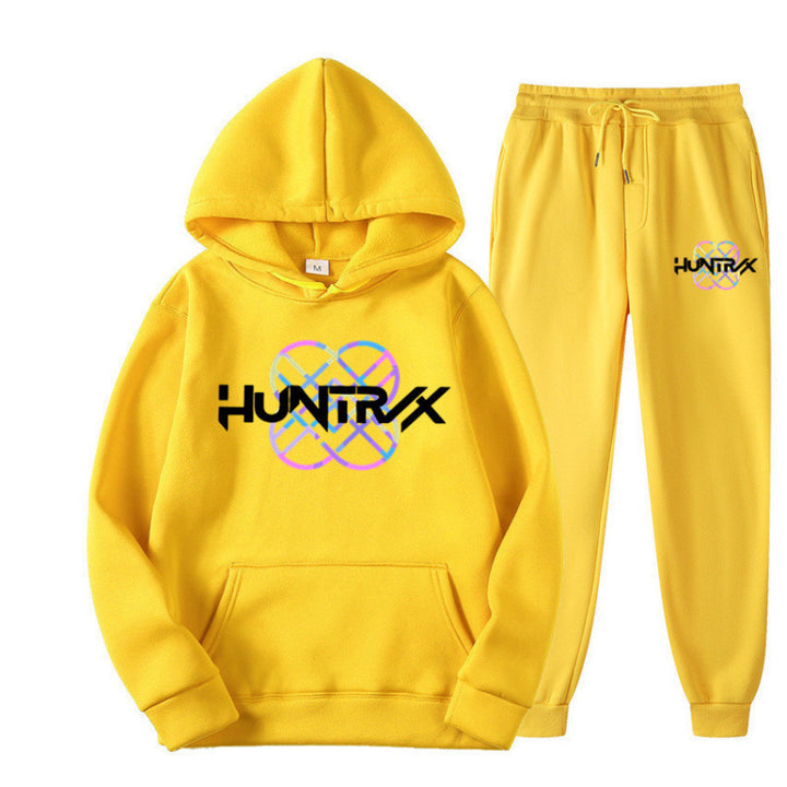 Dame tracksuit med moderne grafisk design og casual fit Skovae