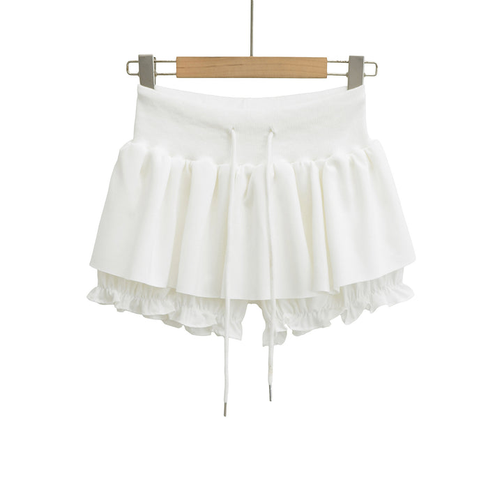 Dame rynkede shorts med justerbar talje Stilla
