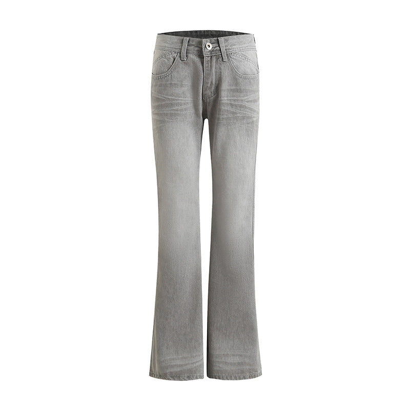 Dame Flared Jeans i Vintage-look med høj talje og behagelig pasform Stilla