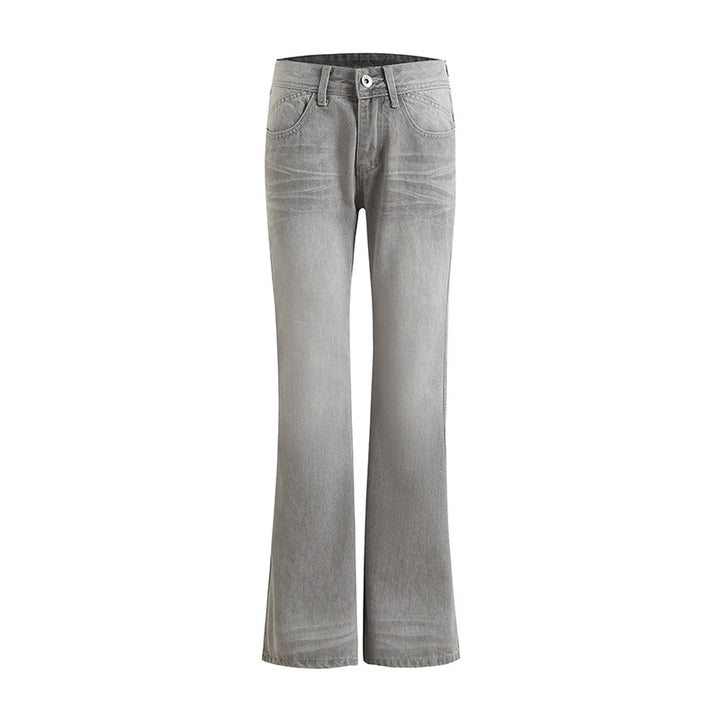 Dame Flared Jeans i Vintage-look med høj talje og behagelig pasform Stilla