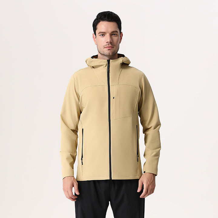 Herrer Sportiv Outdoor-jakke med åndbart materiale Stilla