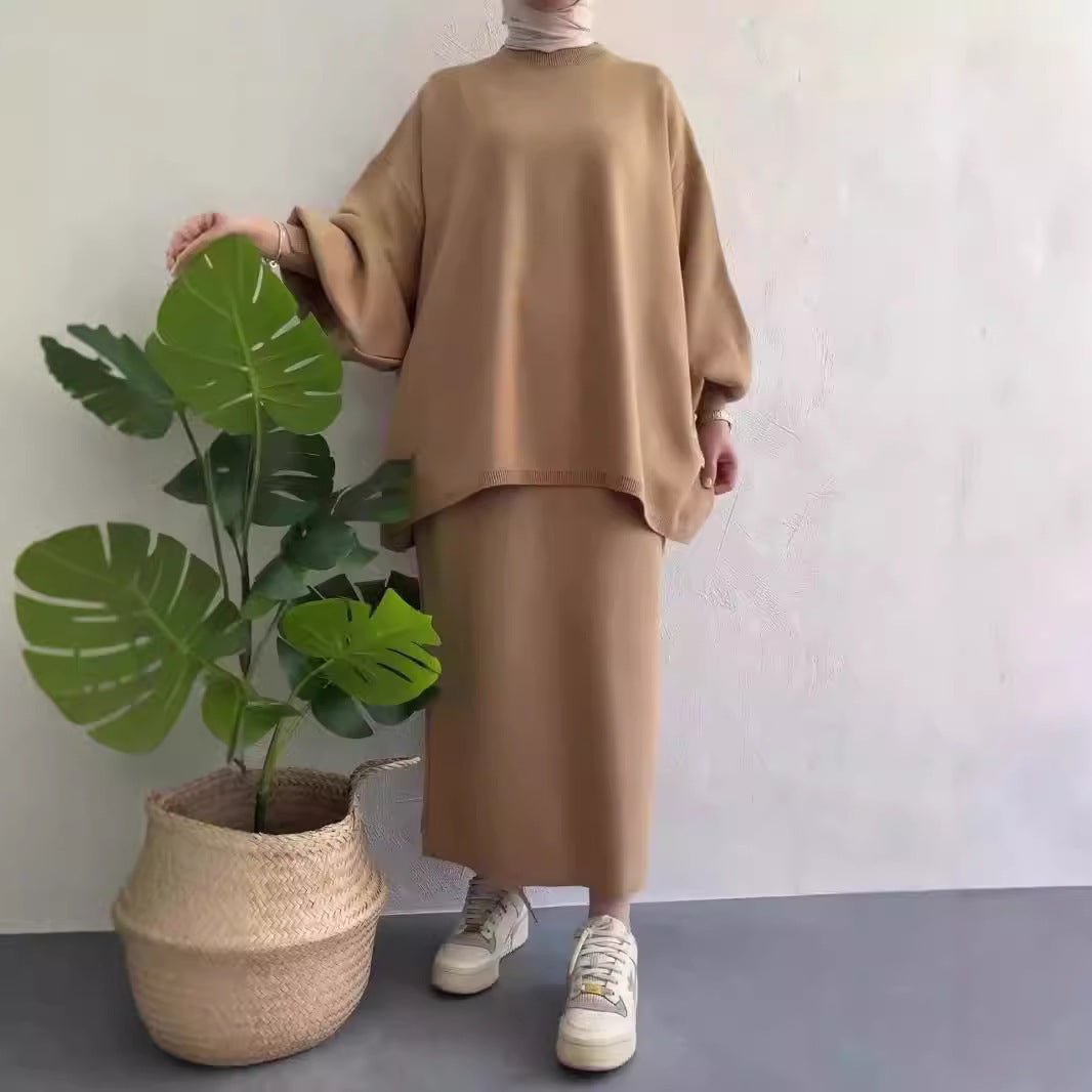 Kvinders afslappede maxi kjole med oversized snit og elegante detaljer Stilla