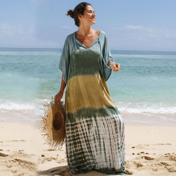 Dame Bohemian Maxi Kjole Stilla