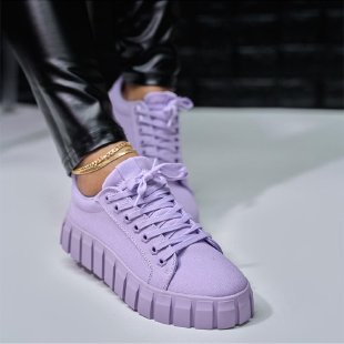 Dame Sneakers med ekstrem let profilsål og vegansk overmateriale Stilla