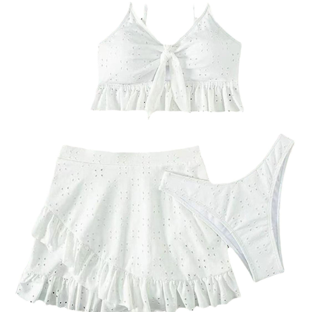 Dame Crop-Top og Nederdel Sæt Skovae