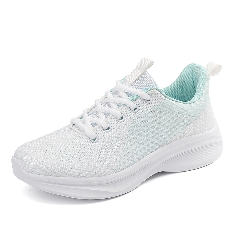Herrer Åndbare Strik Performance Sneakers Stilla