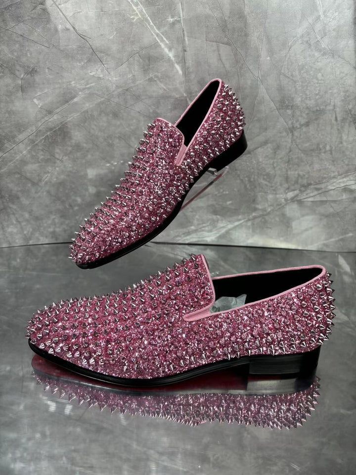 Femme Luxe Spiked Slip-On Sko Stilla