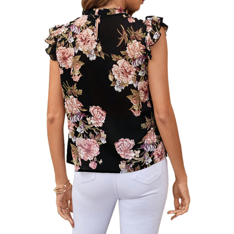 Dame Off-Shoulder Floral Peplum Top Stilla