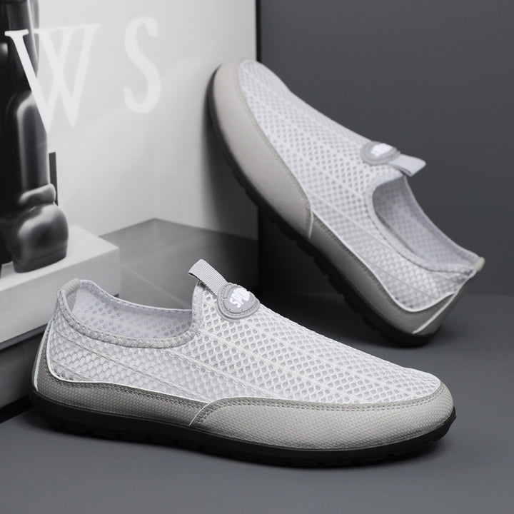 Dame Åndbare Fritids-Sneakers med innovativt Nettedesign Stilla