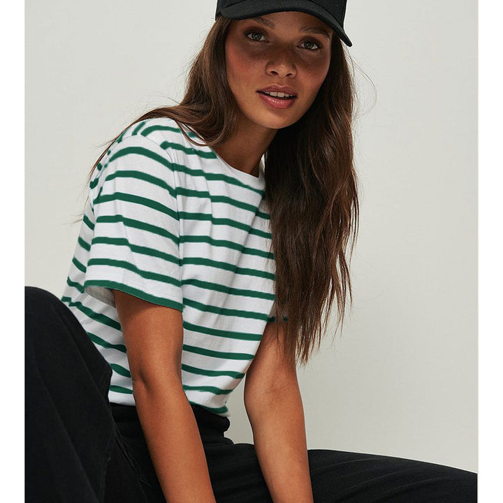 Dame stribet T-shirt Stilla