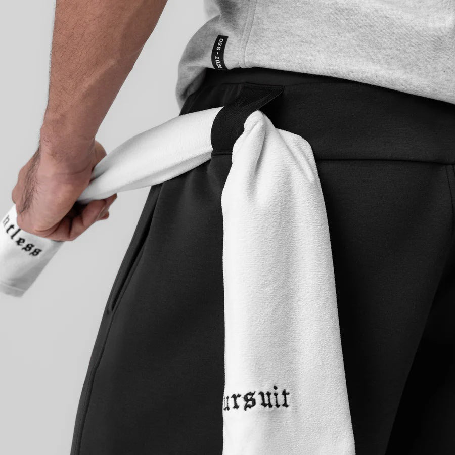 Herrer Sportslige Multifunktionsshorts med sidelommer med lynlåse Stilla