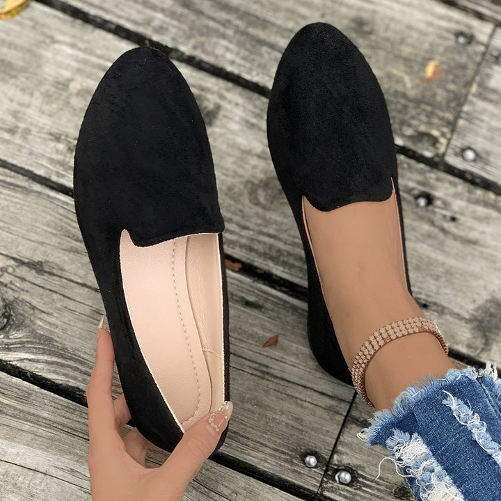 Dame komfortable slippers i elegant design med blød overfladestruktur Stilla