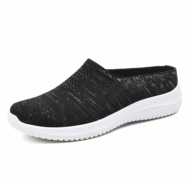 Dame fritidssko med elastisk slip-on design og stødabsorberende sål Stilla