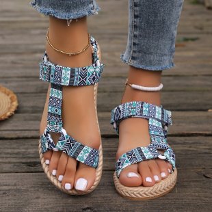 Dame Sporty Sandaler med justerbareremme og skridsikre såler Stilla
