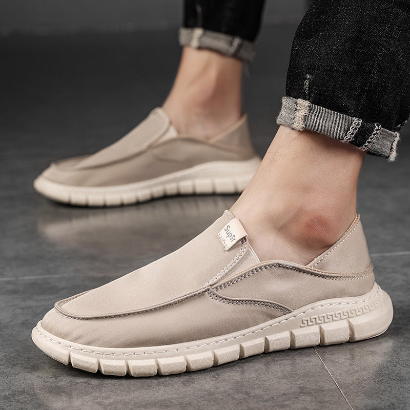 Dame Åndbare Lette Slip-On Sneakers med Komfortteknologi Stilla