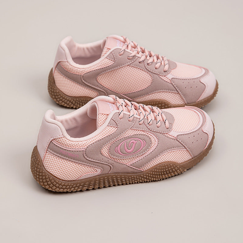Dame Sporty Sneakers med åndbart mesh-overflade og skridsikker profilsål Stilla