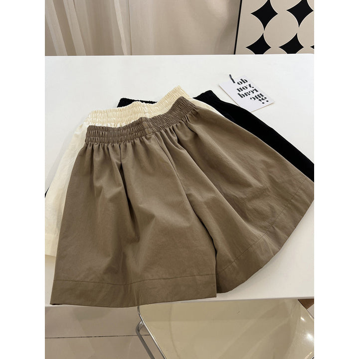 Dame Relaxed Fit Bomulds shorts Stilla