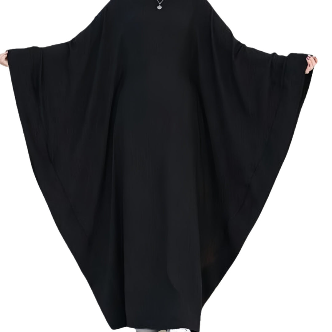Dame Kaftan Kjole med bred pasform og elegante vingeærmer Stilla